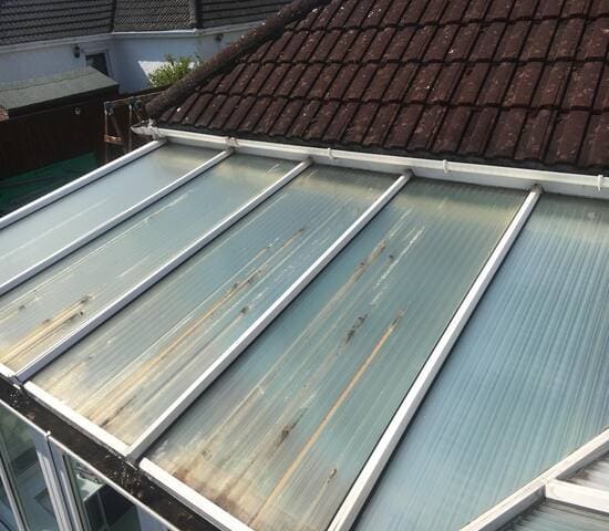 lean to conservatory cleaning in Hampshire